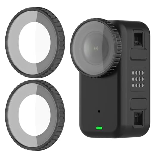 Compatible with DJI Osmo Nano Case, Lens Guards Waterproof Screen Protector Protective Cover for DJI Osmo Nano Accessories (Black*2)