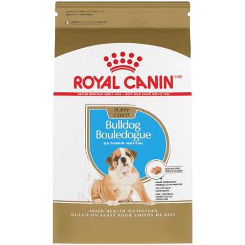 Royal Canin Bulldog Puppy Dry Dog Food, 30 lb bag