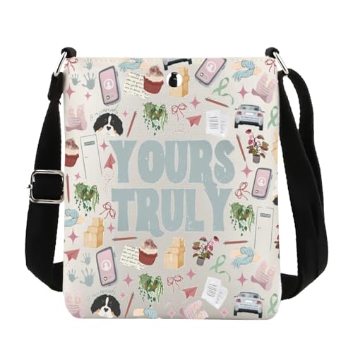 Borsa a tracolla romantica con due storie di medici, regalo di narrativa romantica, romanzo d'amore, libro e club, Truly Book Cb Regno Unito, 0