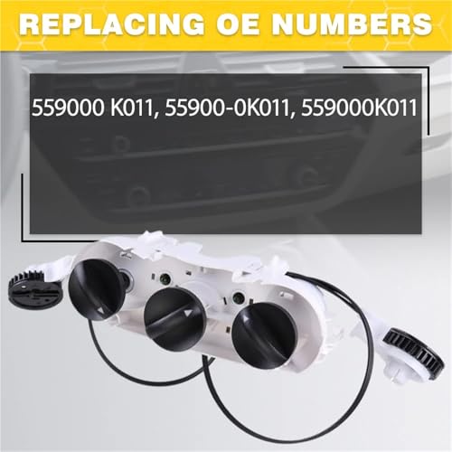 Bouton climatisation Hilux 559000K011 interrupteur commande auto 2005-2011