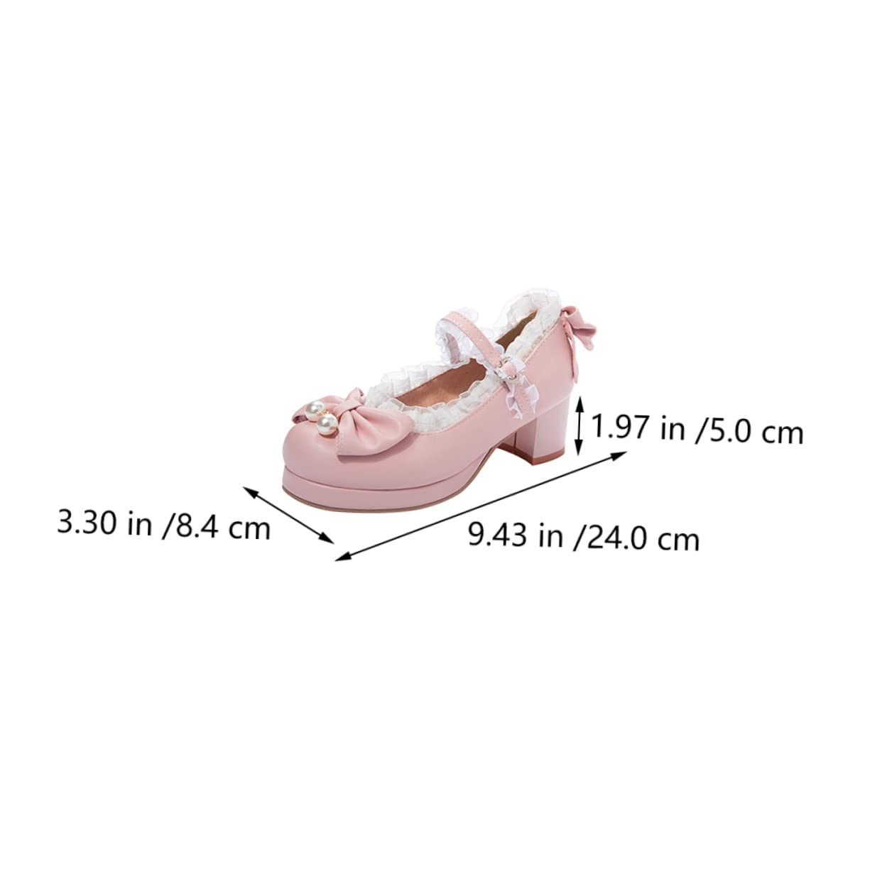 Scarpe con Fiocco da Donna Scarpe da Donna Calzature con Alto High Heels i calcagnanti Calzature da Eleganti Femminili Gomma da Cancellare Black
