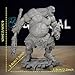 LABOLG Ogre Resin Miniature - Fantasy Orc Miniature Figure, DND Dragon Perfect for D&D & RPGs,Tabletop Game Decor,Game Piece