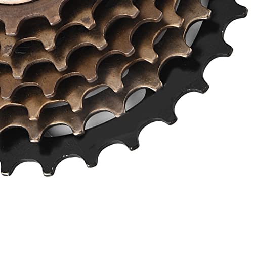 Phefop 7-Speed Flywheel Freewheel 21-Speed Cassette Lightweight Steel Rear Hub Sprocket Mountain Bike/Cross Bike/Road Parts Antirust Wearresistant Replacement Accessories - Thumbnail 4