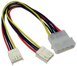 Cable-Tex Molex to 2 x Floppy Drive FDD Power Splitter Cable