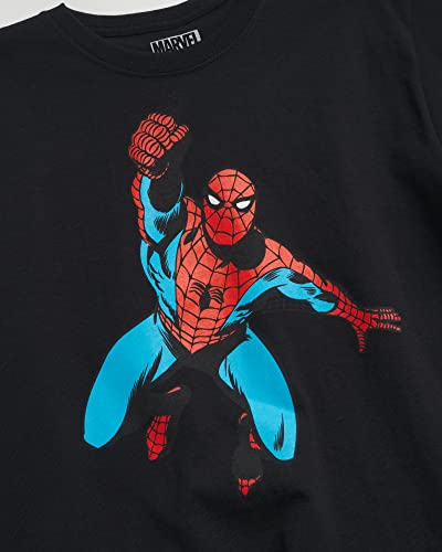 Marvel Boys’ Spider-Man T-Shirt – 3 Pack Super Hero Graphic Tee (Size: 4-20), Size 8, Spider-Man Red/Blue/Black #TOP1
