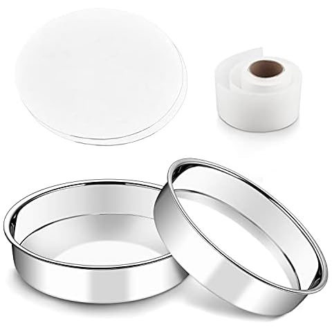 TeamFar 8 Inch Cake Pan Cover