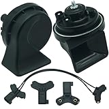 NEOGET Car Horn for Ford, Multifunction Loud High Low 2 Tone Auto Horn, Waterproof 128dB (Replacement for Ford)