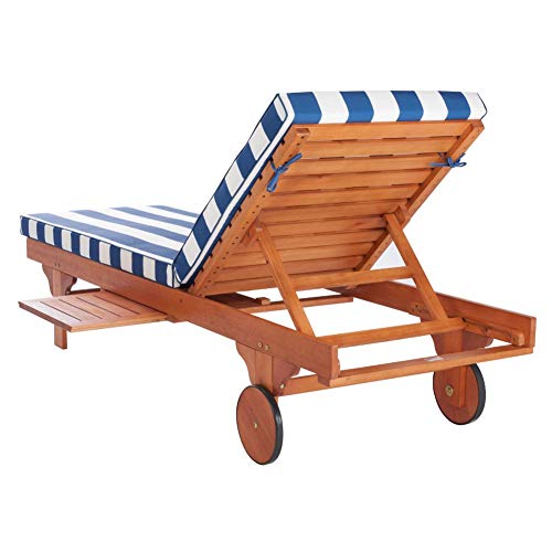 Safavieh-PAT7022J-Outdoor-Pacifica-Natural-and-Navy-Wheels-and-Side-Table-Chaise-Lounge 41Gw4EKSKQL