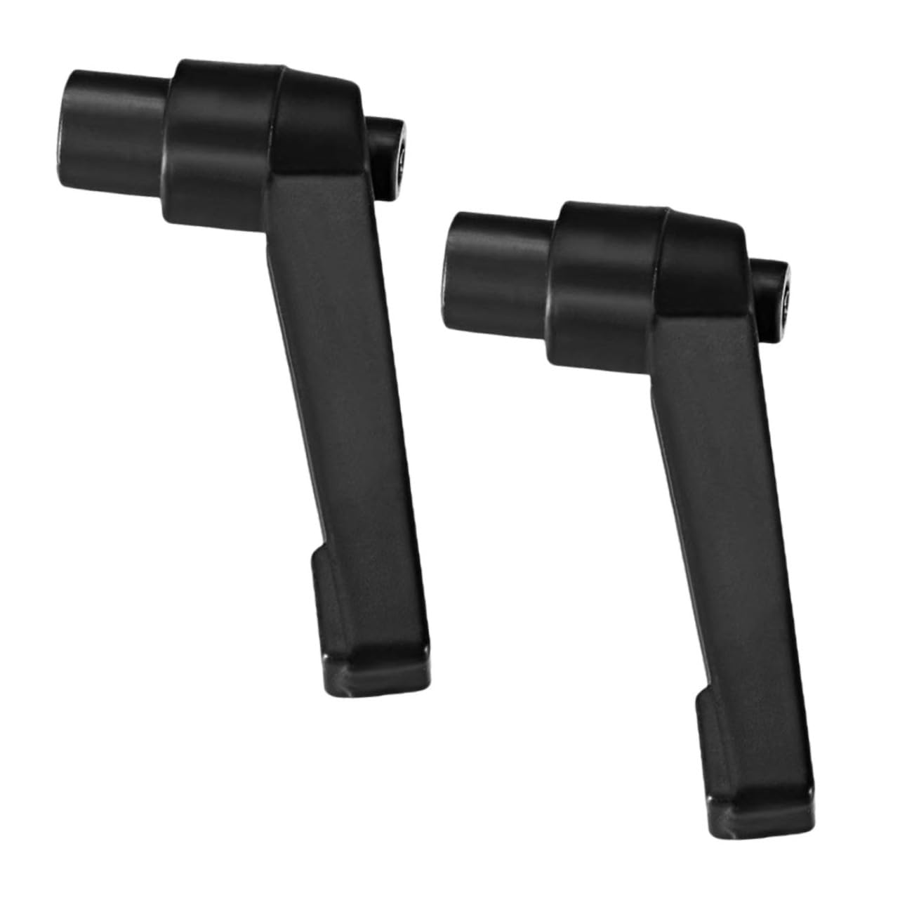 MUSISALY Metal Fixing Handle Threaded Machine Knob Adjustable for Dresser Cabinet 2pcs Set