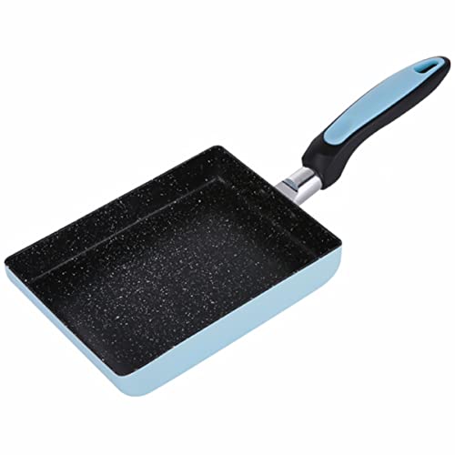 OFFSCH 1Pc Tamagoyaki Pan Non Stick Square Omelette Frying Pan for Versatile Cooking Suitable for Frying Grilling Baking and More Random Color Design Random Color