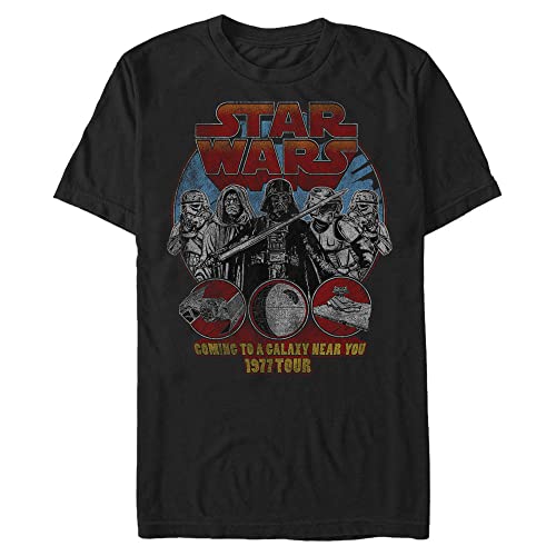 T-shirt Star Wars noir 3XL la solution textile pour effacer les complexes des hommes