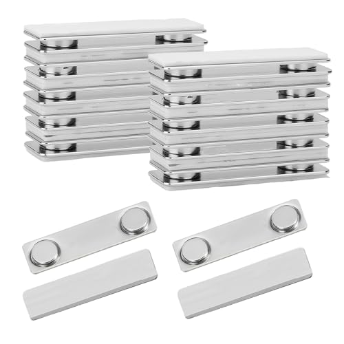 ChAusa 4.5 x 1.3 cm Calamite Potenti Piatta, Rettangolari Magnete Potente, Adesive Magneti Neodimio, per Frigorifero, Magneti, Autoadesivi Forti in Terre Rare per Armadio da Cucina