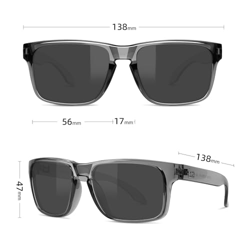 Image of Bnus italy made classic sunglasses corning real glass lens w. polarized option