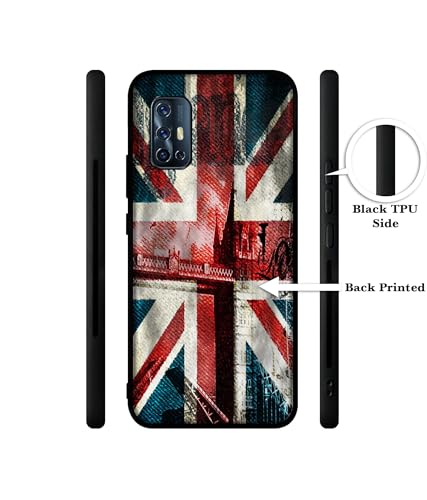 Image of Music Men Design Premium 2D Printed Metal Back Case Cover for Vivo V17 4G / V19 Neo 4G