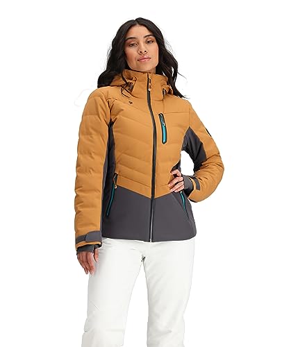 Obermeyer Cosima Down Jacket Brown Sugar 4