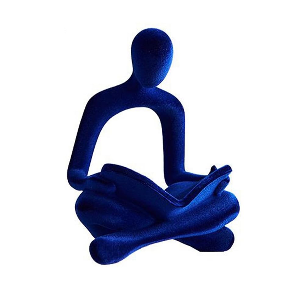 CTRLZS Abstract Art Sculpture Decor Reader Flock Figurine Modern Sculpture Arts & Crafts A