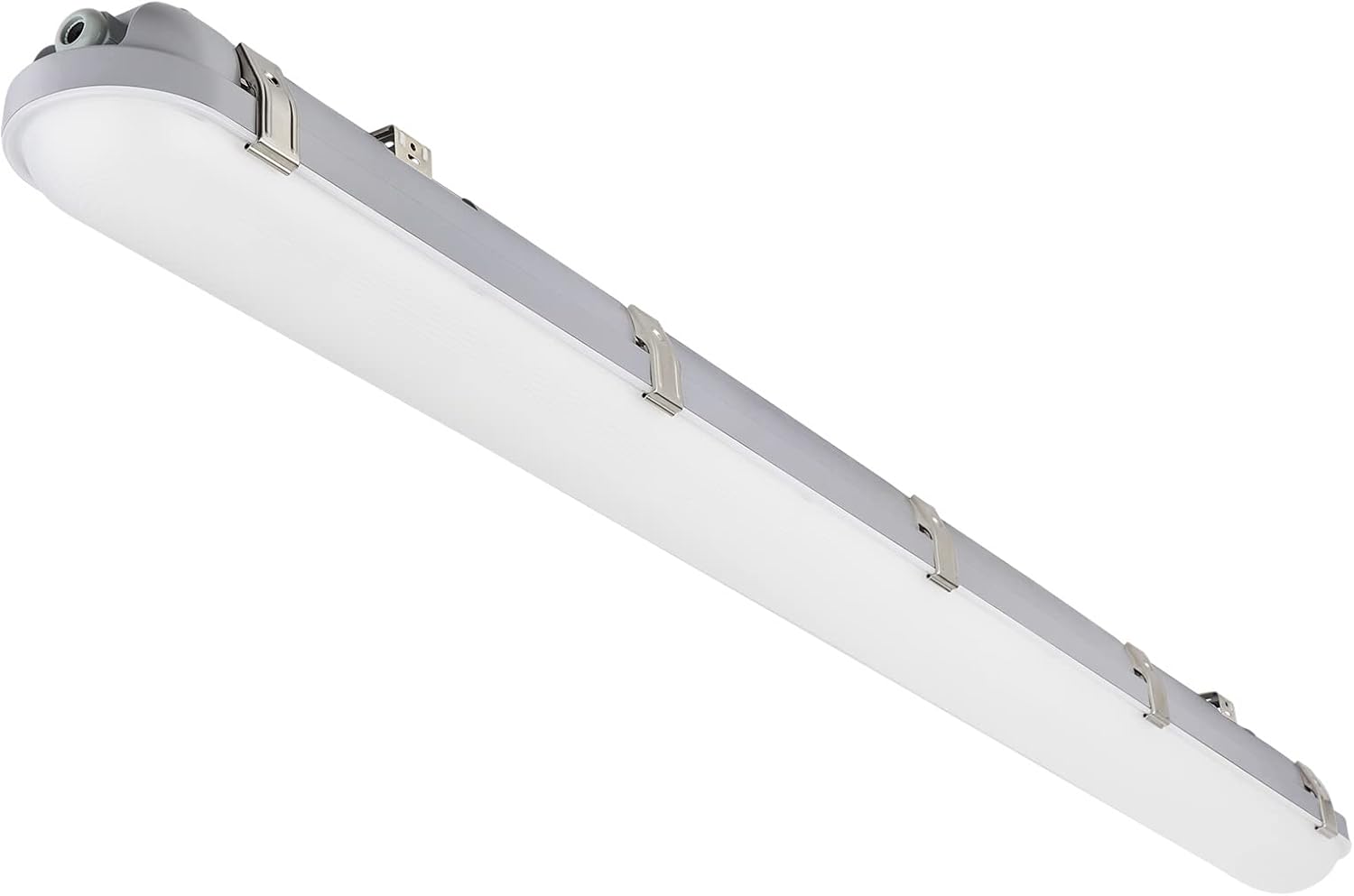 kadision 4FT Vapor Tight LED Light Fixture 40W/32W/24W Adjustable Light Output, 4800lm 5000K 100-277V, 0-10V Dimmable Vapor Proof LED Light for Car Washes Parking Garages, UL Listed