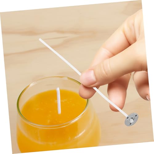 Mechas de algodón para velas Zerodeko 100 piezas miniatura 4