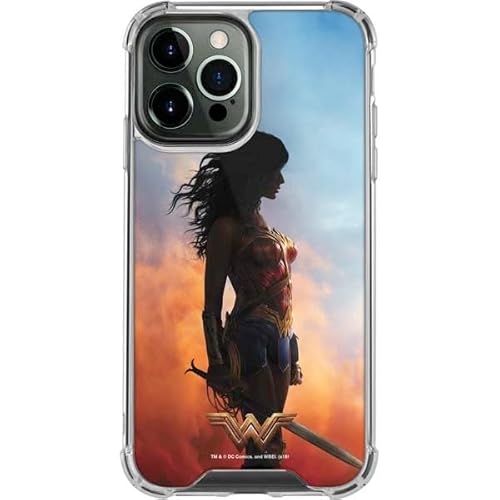 Skinit Clear Phone Case Compatible With Iphone 14 Pro Max - Officially Licensed Warner Bros Diana Prince Wonder Woman Design #TOP3