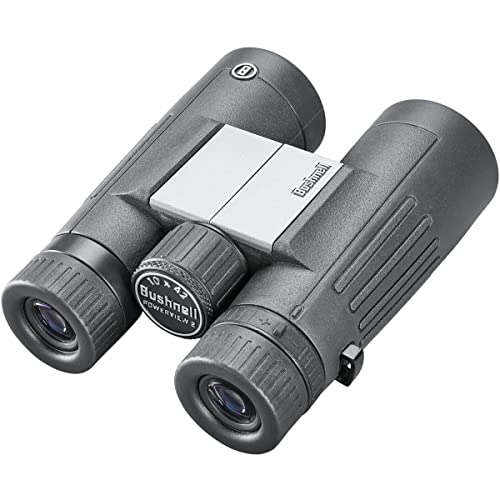 Image of Bushnell PowerView 2 Binoculars, High-Definition Binoculars with Multi-Coated Lenses, Durable Aluminum Alloy Chassis, Wide Field of View, Ideal for Wildlife Observation, Hiking and Sporting Events