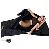 Firzone ProZERO 360 Infrared Sauna Blanket New Model 2022/23 Extra Hot with EMF Shielding Portable Far Infrared Sauna Therapy for Health and Wellness Image