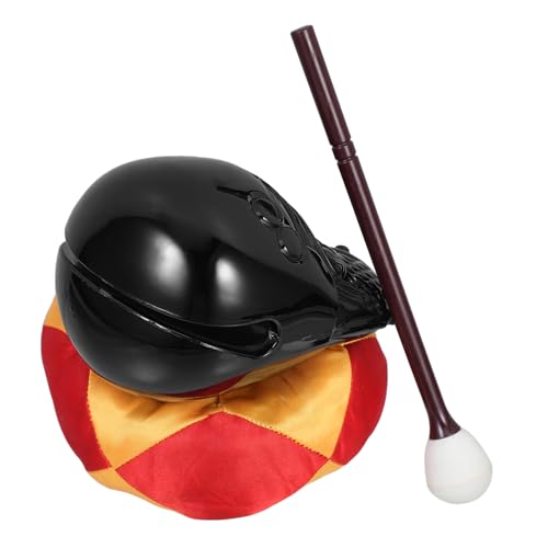 Garneck Buddha Accessories Chanting Set Wooden Fish Japanese Zen Meditation Decor