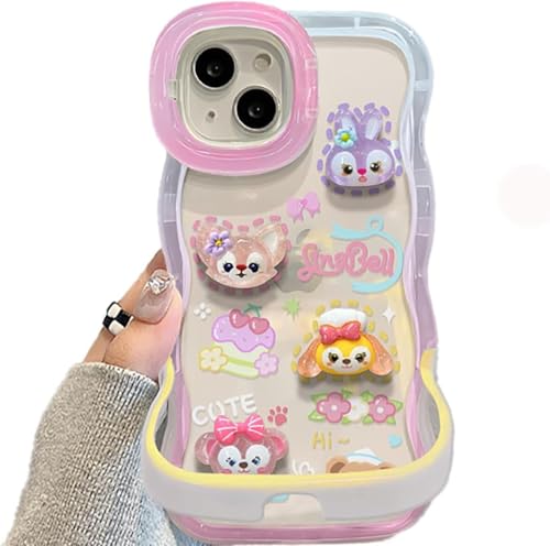 iPhone13ProMax pP[T fBYj[ _btB[ƃtY ix Xe[ VRf  g͗l Ȃd ho h~ 3Dh[ 킢 ڗǂ ȒP  Pink iPhone13ProMax p