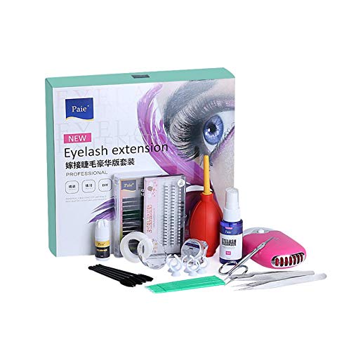 Preisvergleich Produktbild WanNing Wimpernverlängerung Set Pfropfen Wimpern Set Weibliche Schönheit Werkzeuge Makeup Tools