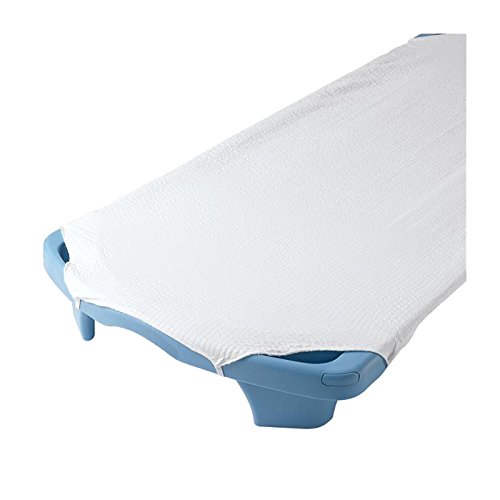 Angeles Rest White Cot Sheet for Daycare/Preschool, Toddler