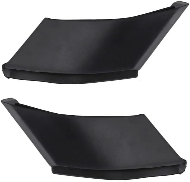 Auto parts 1/2pcs For Toyota For RAV4 2019 2020 2021 2022 2023 2024 Car Front Side Door Window Pillar A Cover Trim Left/Right Decorative Panel Stable features and high reliability(Black-1 Pair)