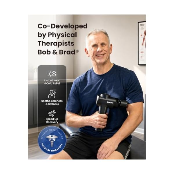 BOB AND BRAD X6 Pro Max Massage Gun with Heat and Cold, FSA Eligible HSA - Image 2