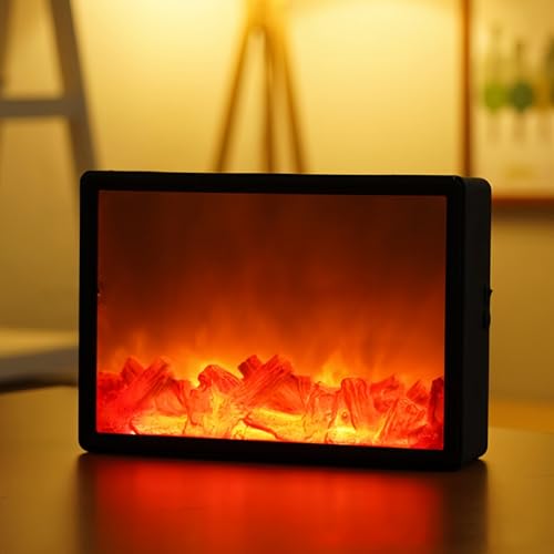 Lampe de cheminée LED sans chauffage pour sécuriser votre décoration intérieure