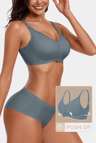 Image of Vertvie Seamless Jelly Bra No Underwire Supportive Bralette