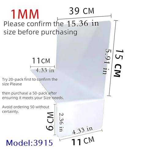 50-Pack-PVC-Shelf-Dividers-15x-6-Closet-Dividers-Shelf-Organizers-Ideal-for-Product-Display-and-Organization-on-Wire-Shelves-Retail-Shelving-by-Clip-Strip-Marker-labelSeparators-for-Clothes