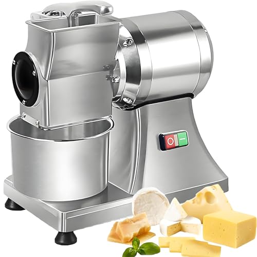 Rallador eléctrico comercial de queso acero inoxidable miniatura 1