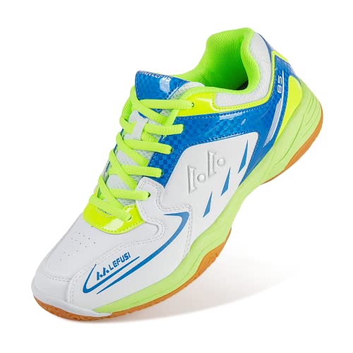 Women's Men's Luff 85 Lightweight Cushioning Pickleball Court Shoes (85 Green, 36)3