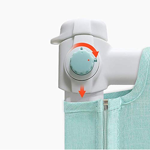 Barandillas resistentes a roturas con deflector lateral textil de 1,8 metros 5