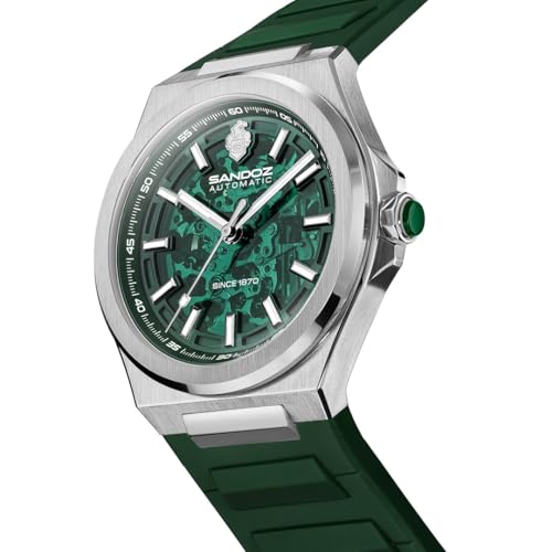 Image of SANDOZ Chanet Premium Translucent Dial Automatic Watch for Men - SZWGR0000821