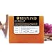 Soulflower Sandalwood Shampoo Bar Enriched with Geranium Oils for Shiny and Smooth Hair - Organic, Pure, Vegan Handmade Shampoo Bar, Set of 2 Bars - 5.3 Oz