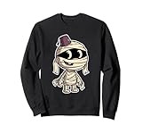 Photo Gallery divertente cartone animato mummia halloween felpa Photo Gallery divertente cartone animato mummia halloween felpa