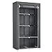 Produktbild SONGMICS Kleiderschrank, Stoffschrank, 6 Ablagen, Verschiedene Aufbaumöglichkeiten, 88 x 45 x 168 cm, für Schlafzimmer, Ankleidezimmer, grau RYG84G