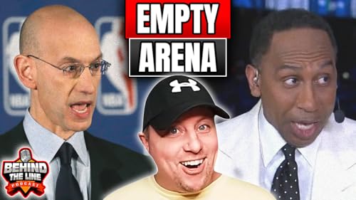 NBA Cup EMPTY SEATS & Adam Silver TORCHES ESPN for Garbage Coverage Podcast Por  arte de portada