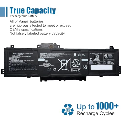 Image of AE03XL Laptop Battery Replacement for HP 240 245 250 255 G10 14-EE 14-EM 14Z-EM 14-EP 14T-EP 15-FC 15Z-FC 15-FD Series N21969-005 TPN-DB1N N20951-2D1 AE03041XL 11.25V 41.04Wh 3467mAh
