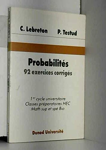  Exercices Probabilite Np