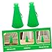 POPETPOP 1Pair Cheering Megaphone Lightweight Portable Party Horns for Outdoor Events DIY for Games and Cheering Props Vibrant for