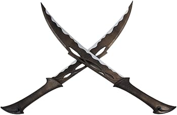 魔戒の指輪王レゴラスの精霊王子双剣西洋剣 古兵器 武具 刀装具 日本刀