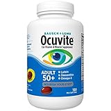 BAU-SCH + Lomb 0-Cuvite Eye Vitamin & Mineral Supplement Adult 50 Plus 150 Softgels,Contains Lutein & Zeaxanthin,Zinc, Vitamins C, D,E, Omega-3,Copper,Benefit for Eyes Healthy