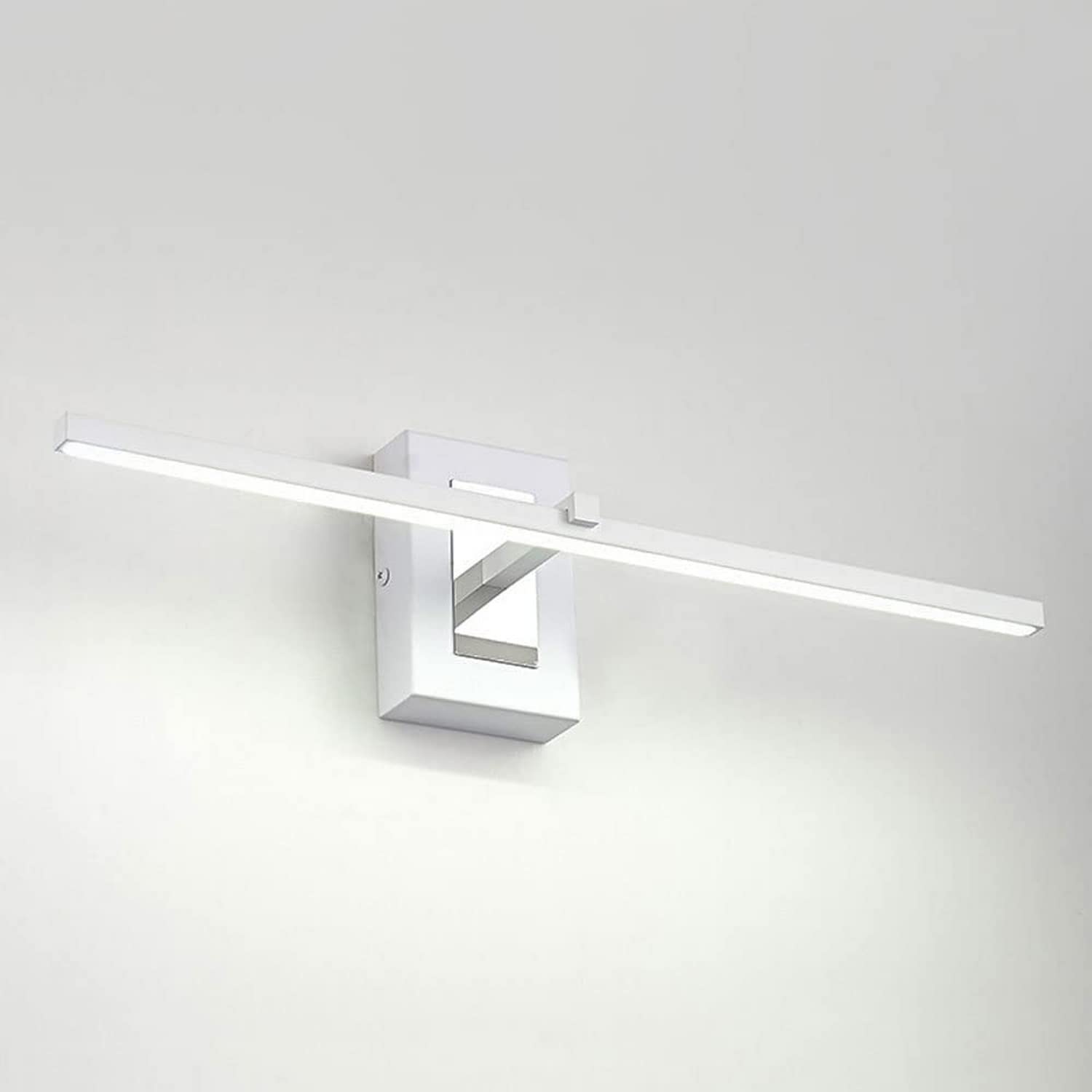 Aplique de pared minimalista negro de alta gama con tecnología LED 8