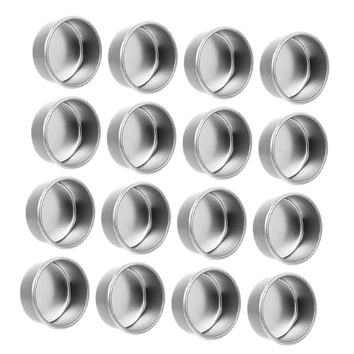 Coupes à bougies en fer argenté VICASKY x24 pour bougeoirs DIY
