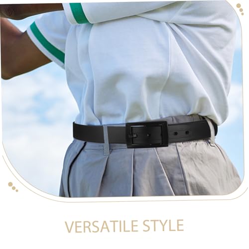 YARNOW Men's and Women's High Elasticity Silicone Belt with Plastic Buckle Casual Wear for Everyday Outfits3